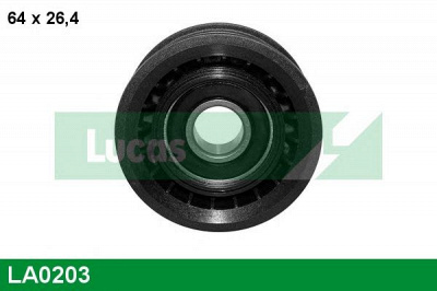 LUCAS ENGINE DRIVE la0203 -  Паразитный / ведущий ролик, поликлиновой ремень